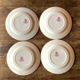 Chardons Gien dessert plates