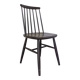 Vintage Black Beech Dining Chair: Ilmari Tapiovaara Style, Scandinavian