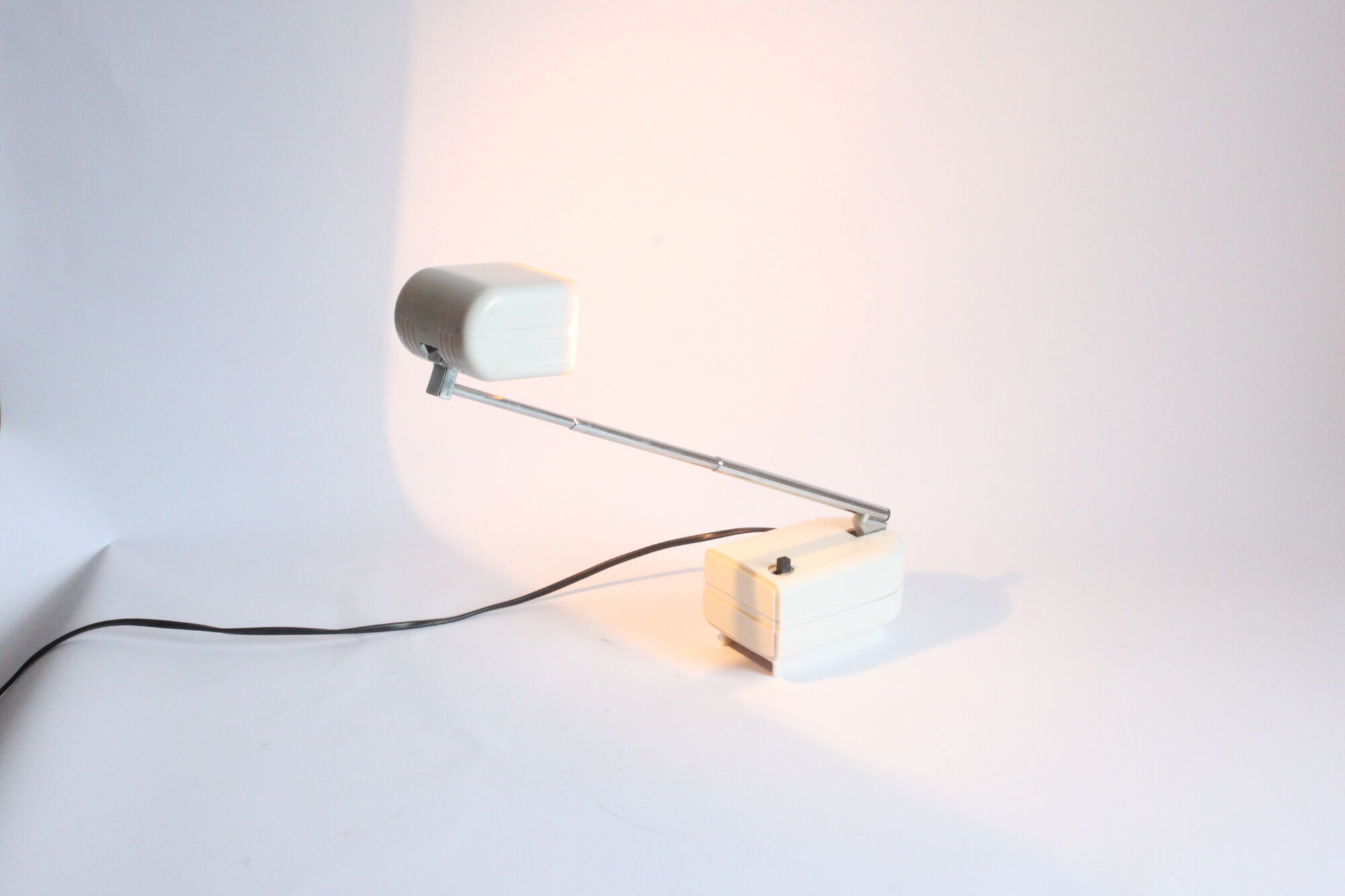 Telescopic bedside or wall lamp, 1960s.