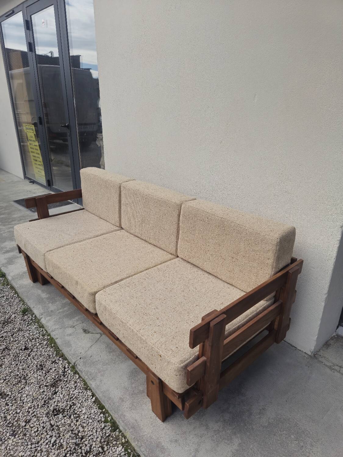 Canapé lit sofa vintage 3 places