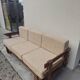 Canapé lit sofa vintage 3 places