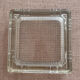 Large ashtray, pocket emptier, modernist glass paving from the 1960s.