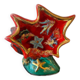 Vintage Vallauris Night Light Lamp in the Shape of a Shell