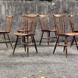 Set of 6 Baumann bistro chairs
