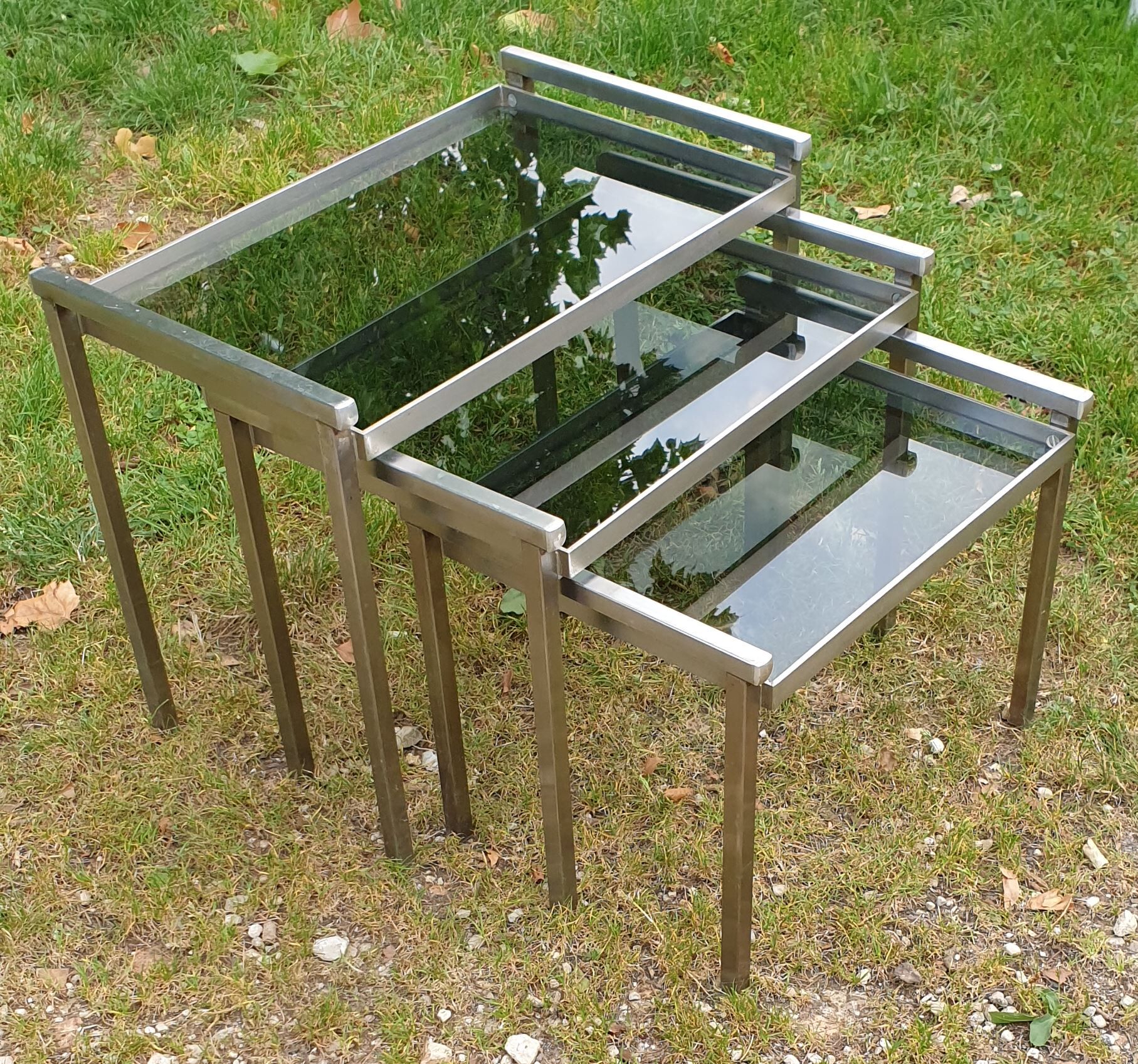 Vintage trundle tables