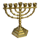 Candle holder, seven-branched menorah, Wainberg