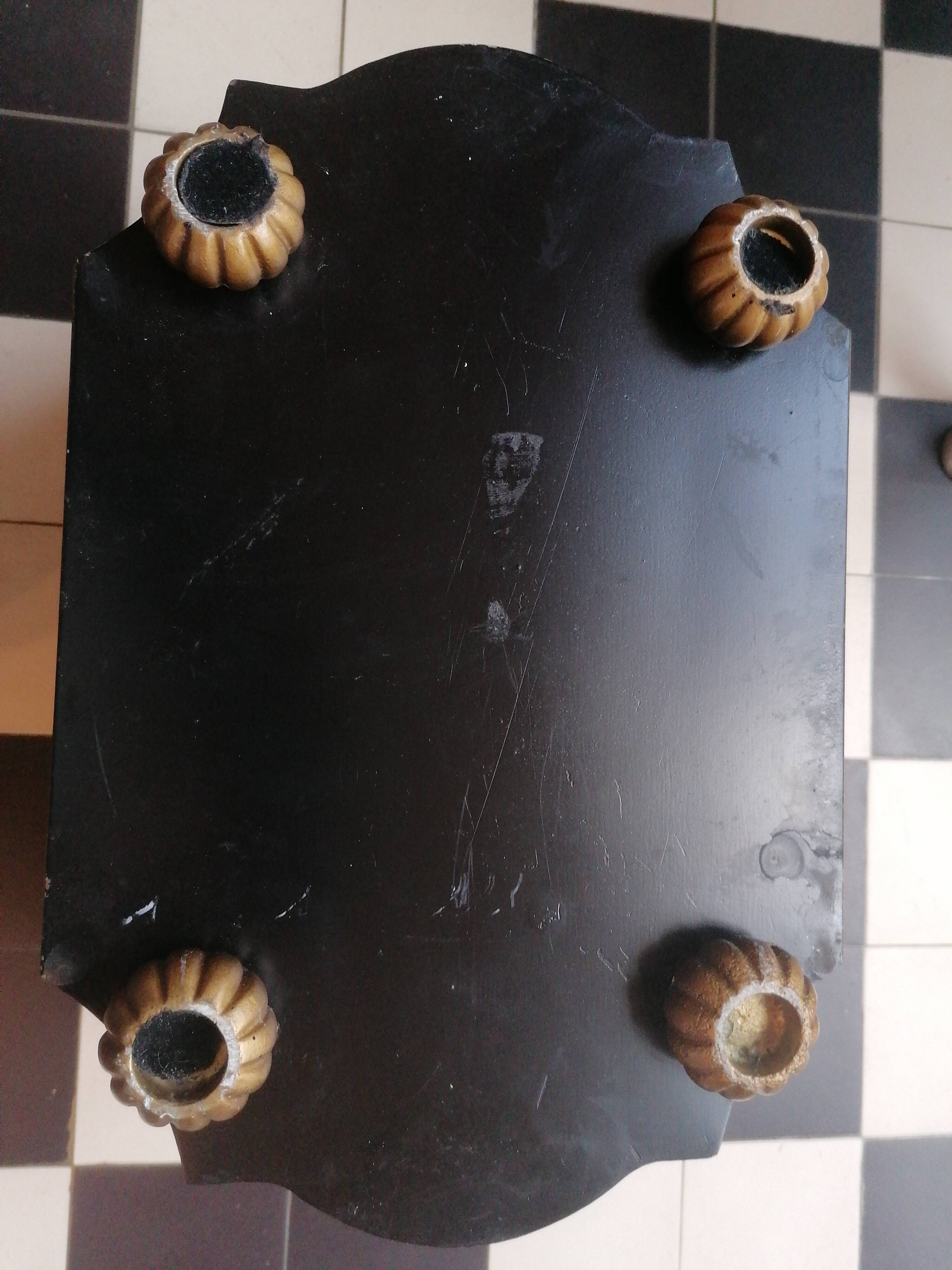 indoor planter made of painted sheet metal