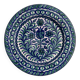 Fajalauza enamelled flat plate
