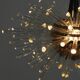 Lustre Bakalowits Miracle Sputnik in brass with crystal glass rods, 1960s