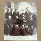 Photograph of a group portrait circa 1900