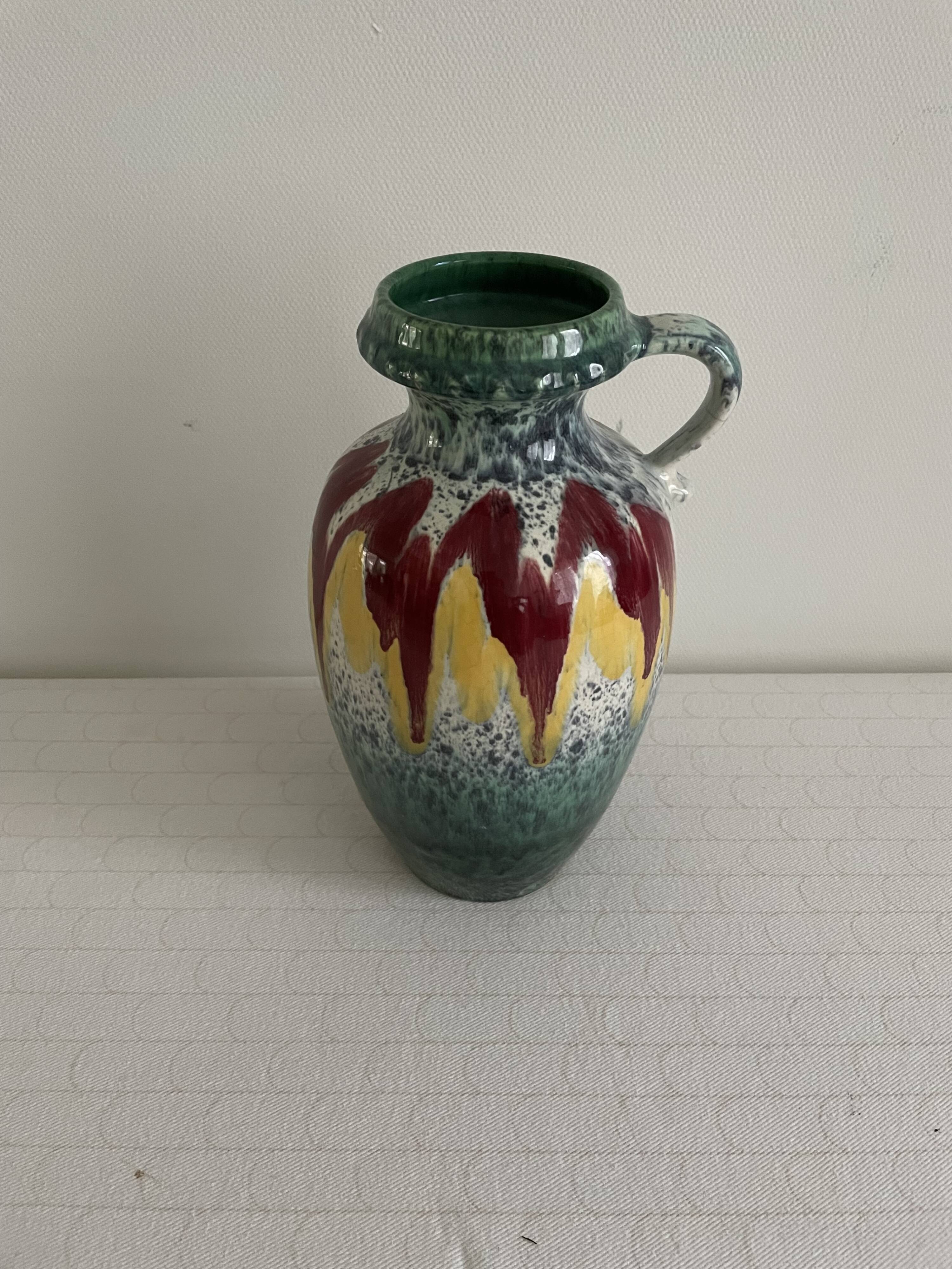1950s ceramic vase