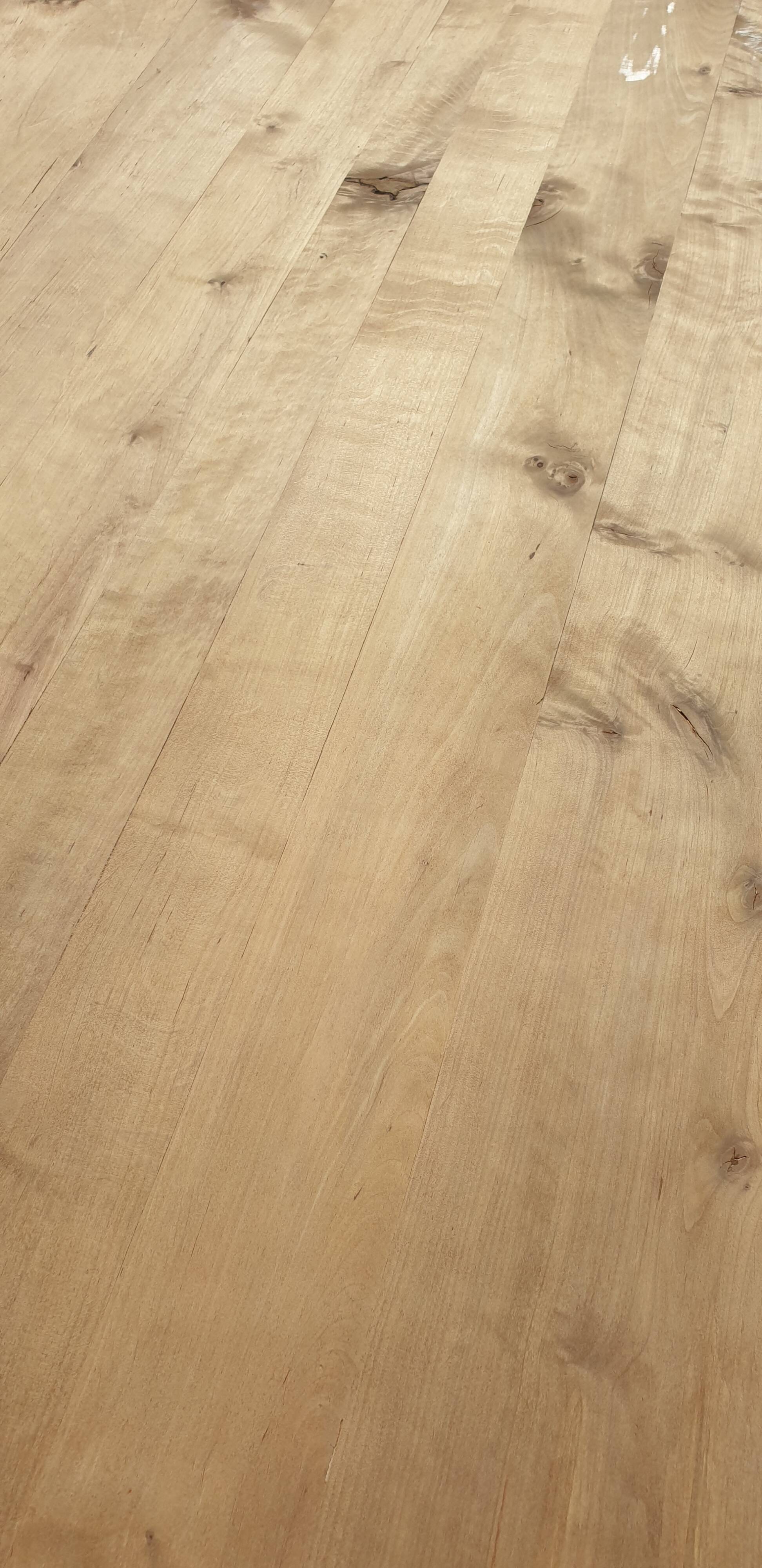 Solid wood farmhouse table