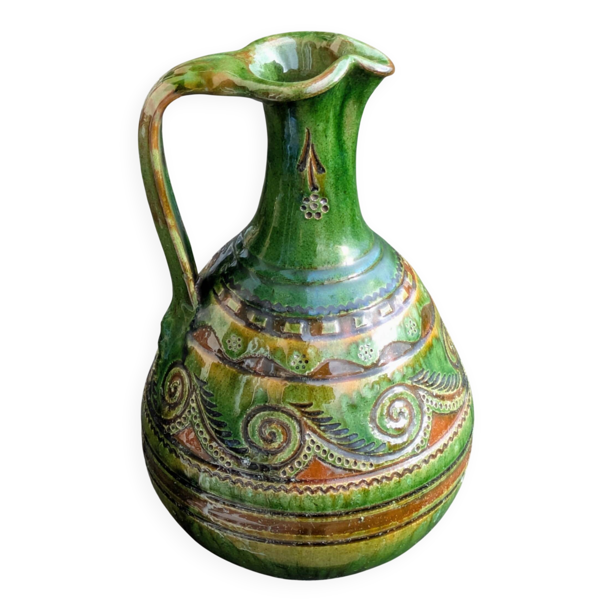 Large jug / Terracotta pitcher signed - Alfar TITO - UBEDA