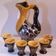 Liquor, Zoomorphic, "Vallauris" service