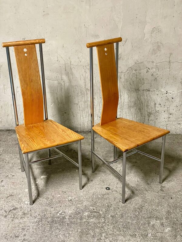 Paire de chaise modèle « Turku », Ikea 1990