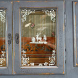 Solid Pine Kitchen Cupboard, 1920's