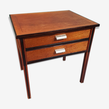 Art deco sewing table inlaid with rosewood 1920s