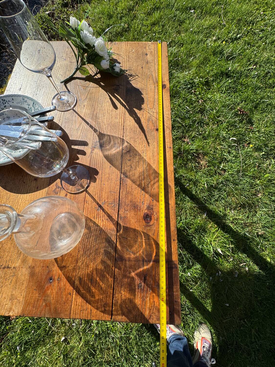 Table de ferme ancienne Auvergne XX siècle