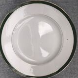 Assiettes sur piédestal XIX siècle Villeroy and Boch