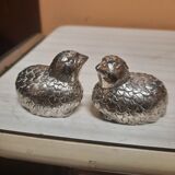 Partridge salt and pepper shaker
