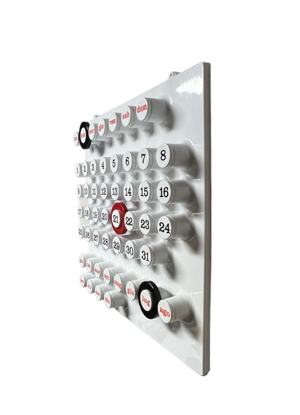 Wall Calendar Ring a date, Giorgio Della Beffa, Euroway, perpetual calendar