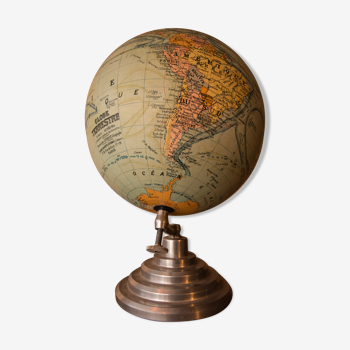Earth globe 1950