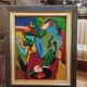 Adrien Seguin 1926-2005 Still life signed dated 1992