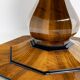 Extendable Biedermeier walnut round table - 1920-1939