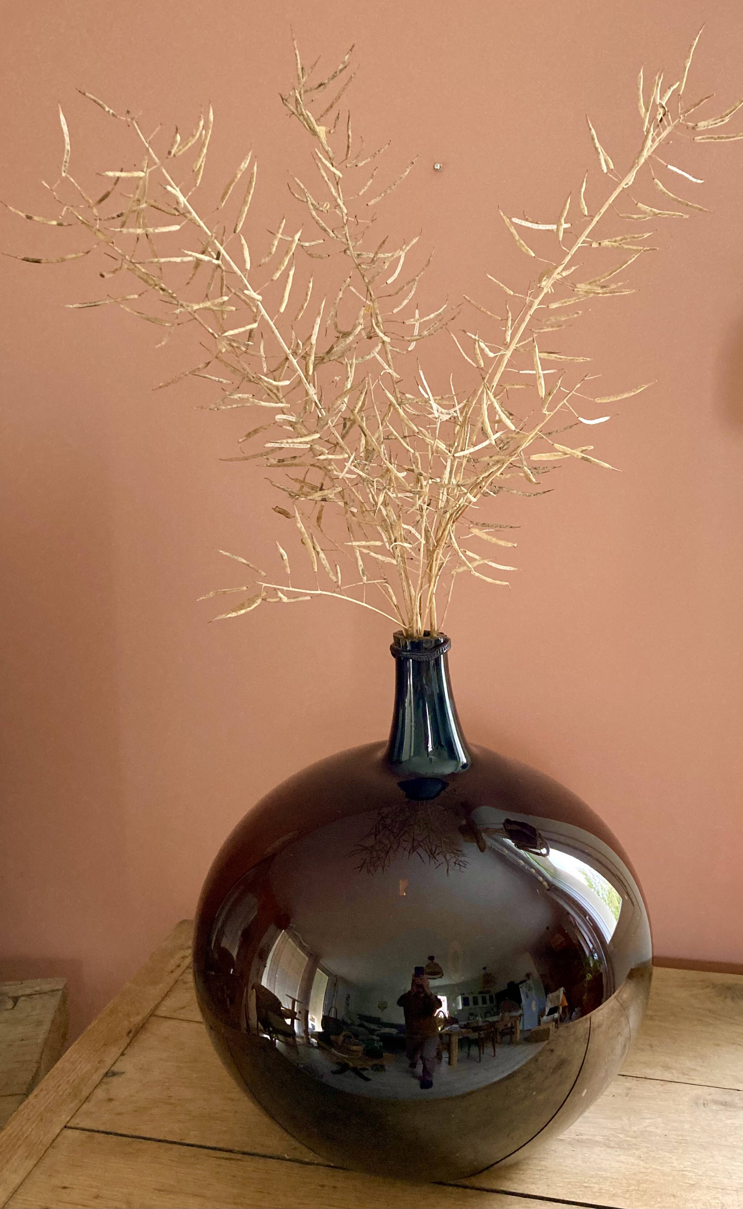 Dame-jeanne ambrée fin 1800 env 30/35L