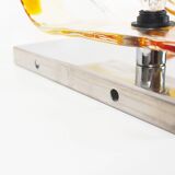 Stunning pair (2) of Murano Glass Wall Sconces by AV Mazzega