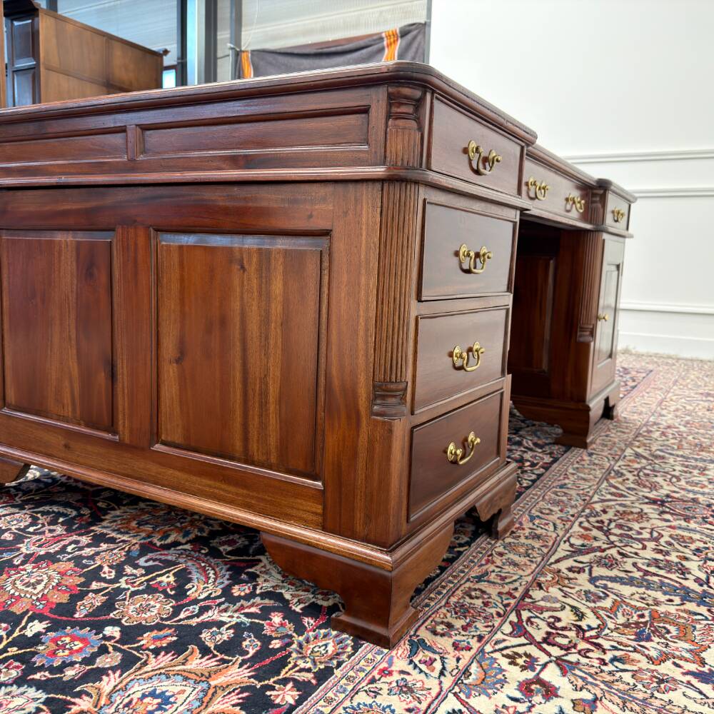 Classic English Double Desk