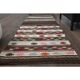 1970s Turkish Oushak Handmade Wool Cotton Brown Runner 65x243