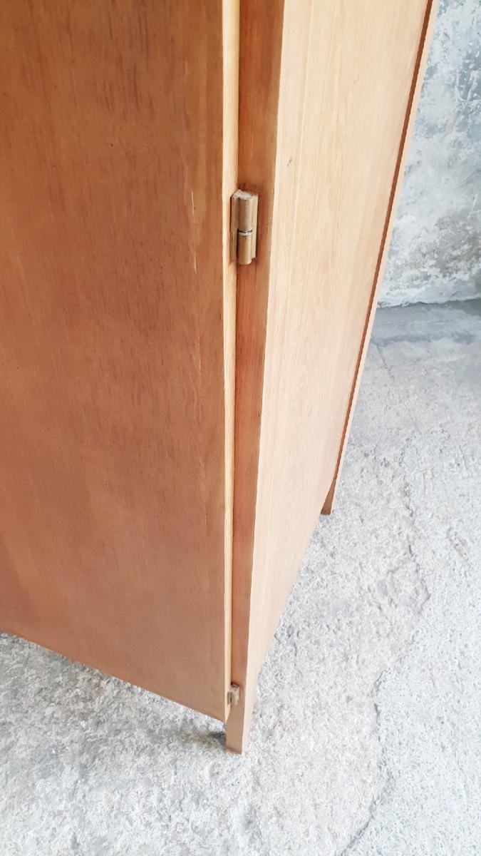 Vintage boarding school cabinet