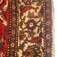 Tapis rouge en laine