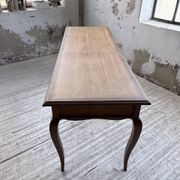 Oak console table from the 1960s.