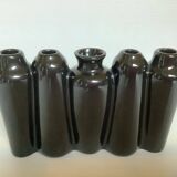 Black tulip flower spike vase