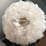 Lot of 2 bedside lamps in bird feathers