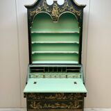 Louis XIV style lacquer scriban desk 20th century