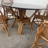 Salon en rotin