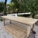 Large solid wood table 238cm