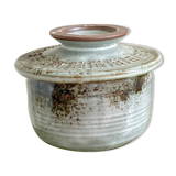 Sandstone pot signed water butter maker 70s