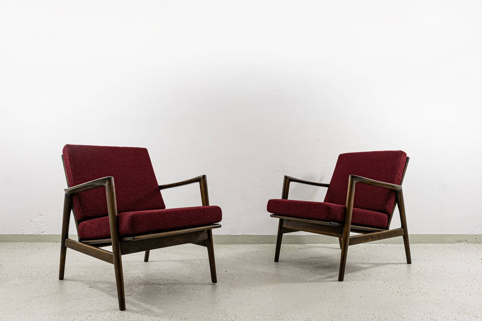 Chaises vintage, Type 300-139, SFM, Pologne, années 1960, ensemble de 2