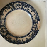 Assiette plate XIX Gilman&Cta Sacavem-