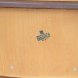 Mid-Century Danish Teak & Leather Armchair by Th. Harlev for Farstrup Møbler, 1950s