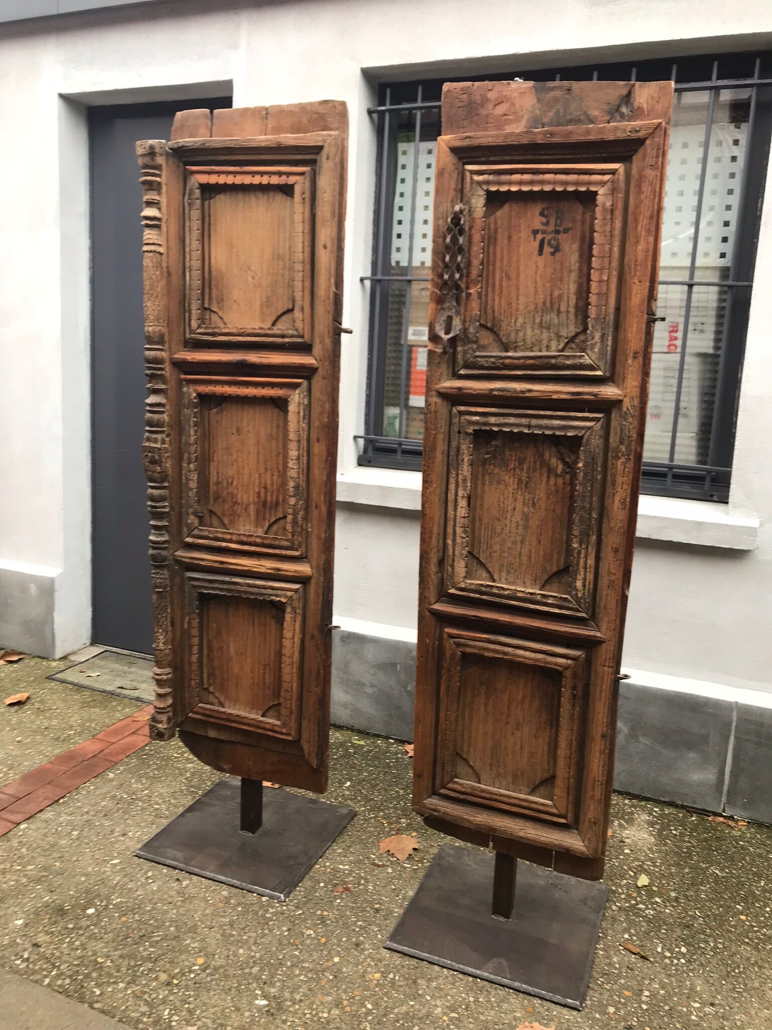 Pair of ancient Indian gates