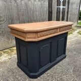 Solid oak counter