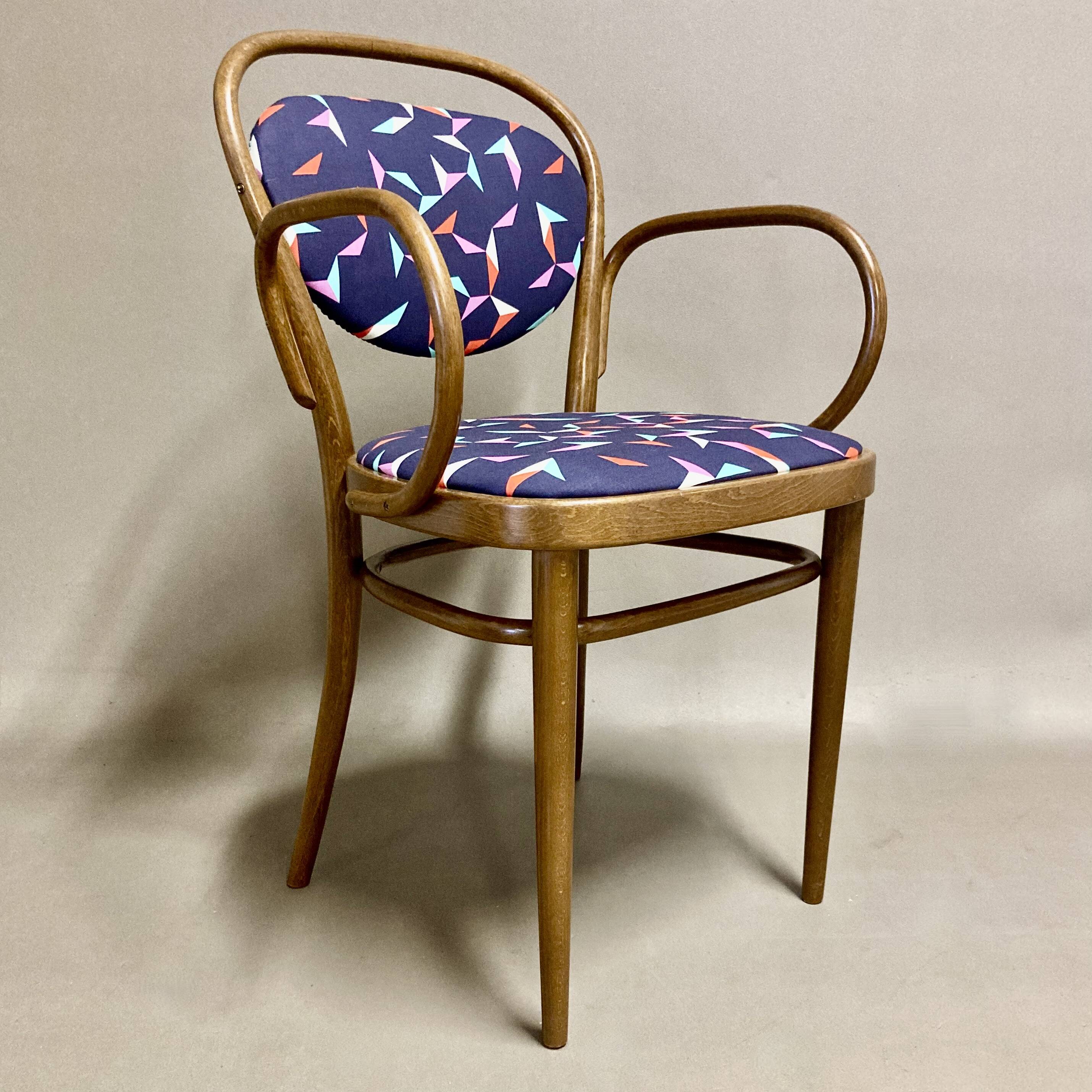 Pair of 1950 armchairs "Design Thonet".