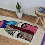 Moroccan carpet 173x63cm