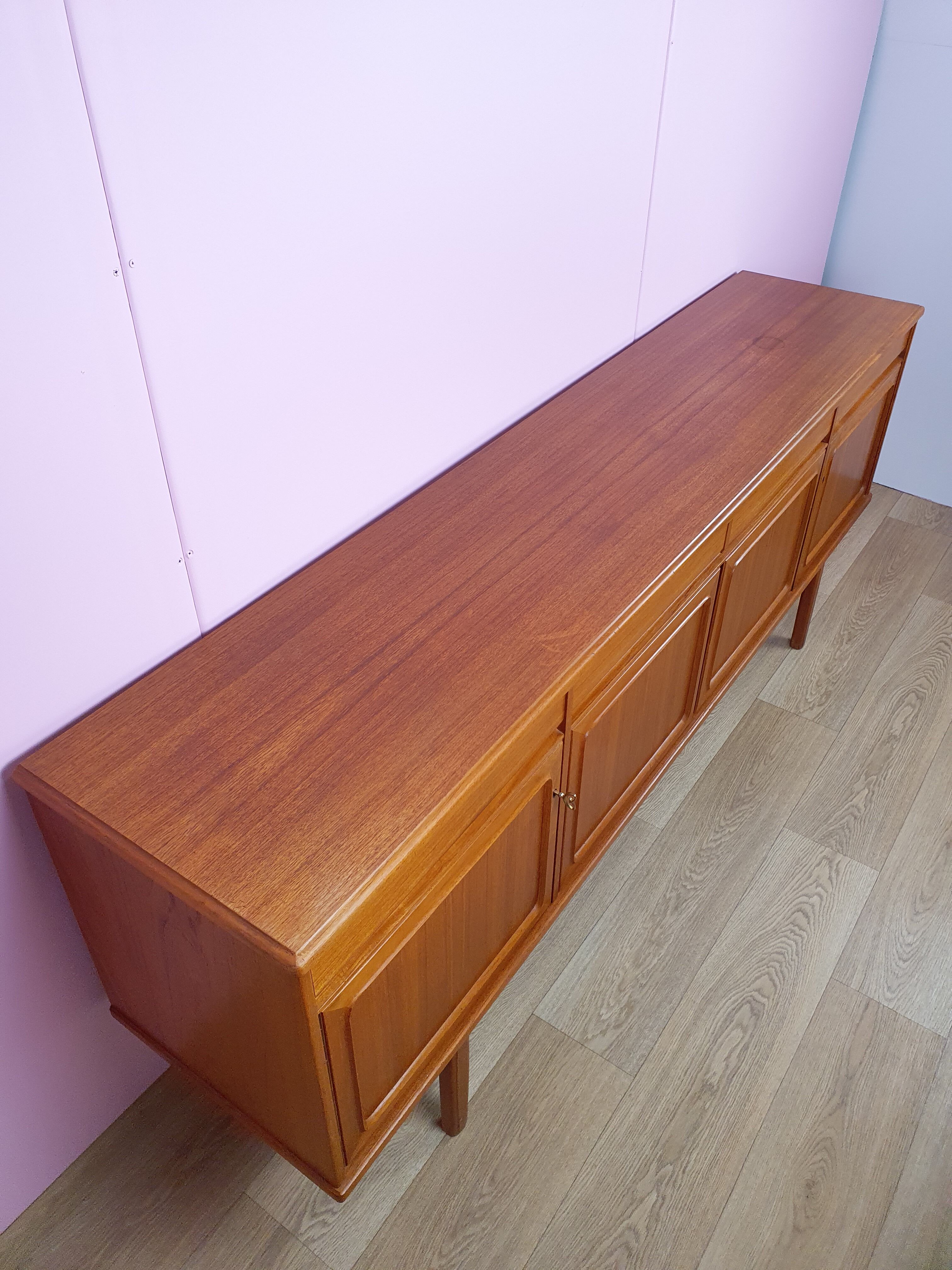 Norwegian teak sideboard from nordas, 1960s