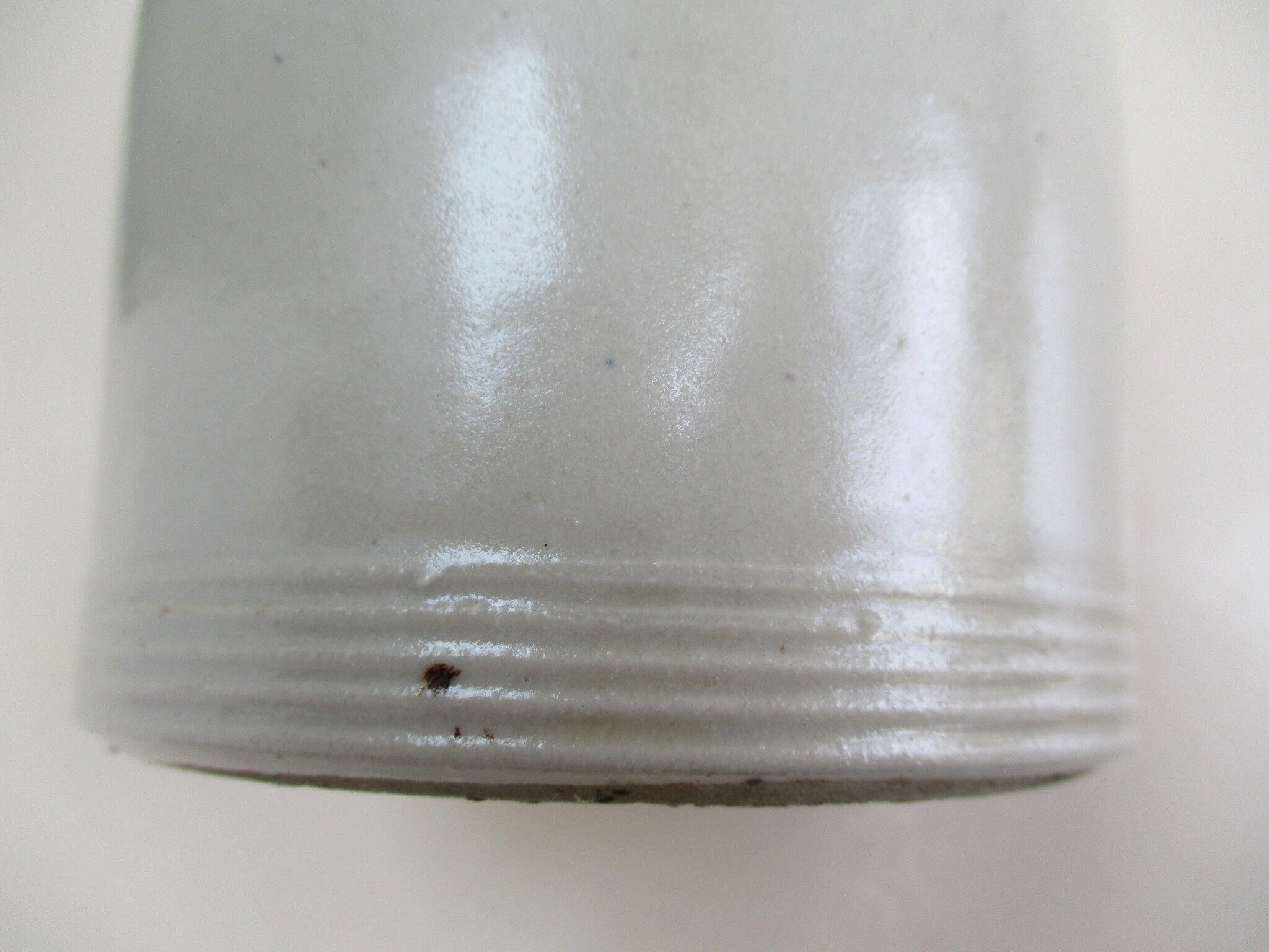 Former Damoy Paris sandstone mustard pot